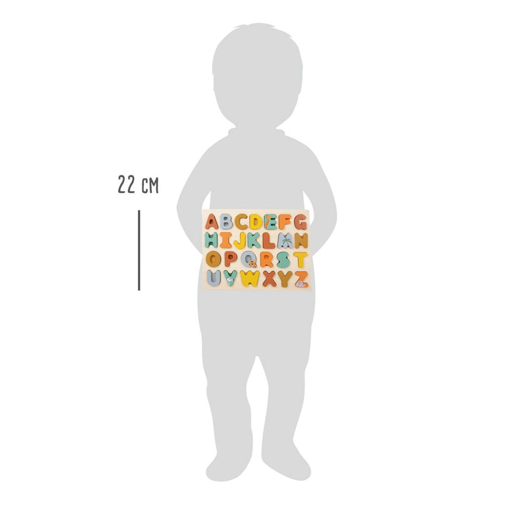 ABC houten puzzel