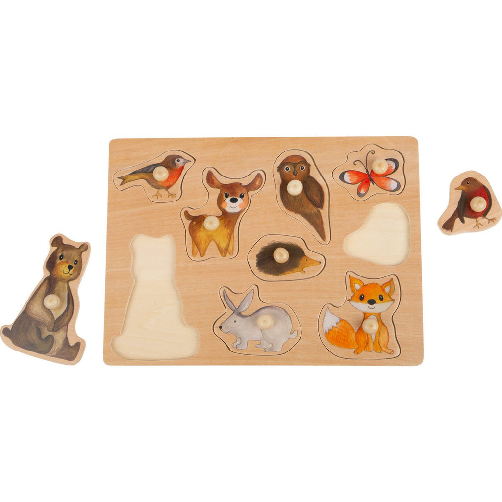 Houten legpuzzel bosdieren