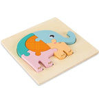 Houten puzzel voor de kleinste - Olifant