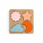 Siliconen puzzel - Hemelfiguren