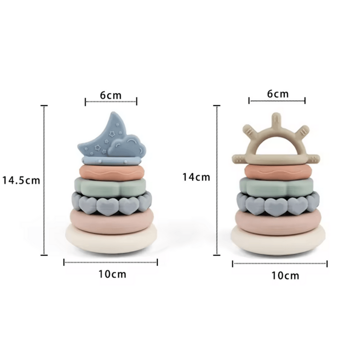 Stapelringen toren - Zon
