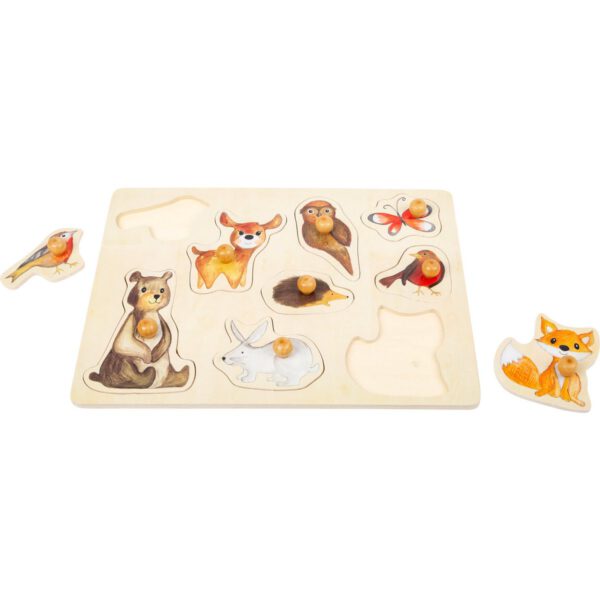 Houten legpuzzel bosdieren - Afbeelding 3