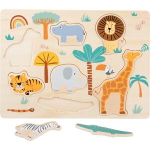 Houten legpuzzel safari - Afbeelding 2