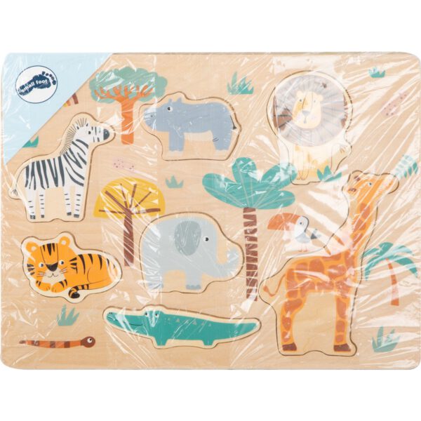 Houten legpuzzel safari - Afbeelding 4