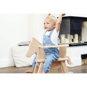 Pinolino Kinderträume Hobbelpaard 'Pinolino' met ring - Afbeelding 9