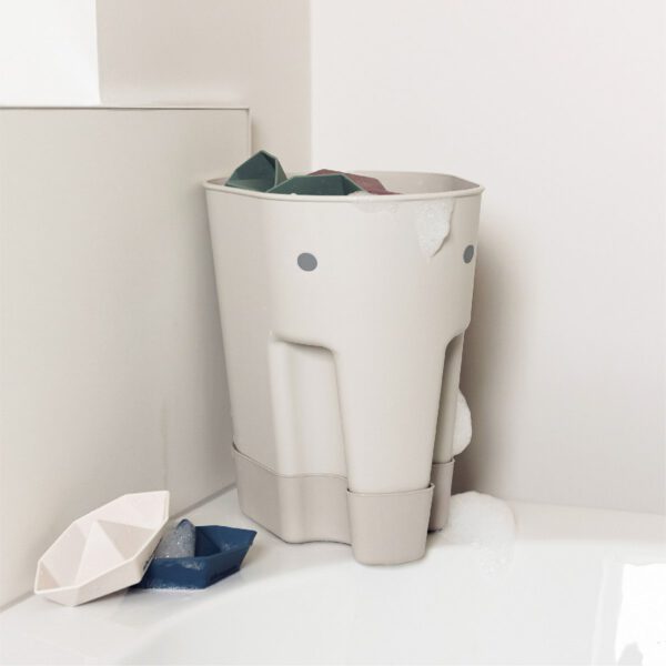 Shnuggle Ellie badspeelgoeddroogcontainer taupe - Afbeelding 4