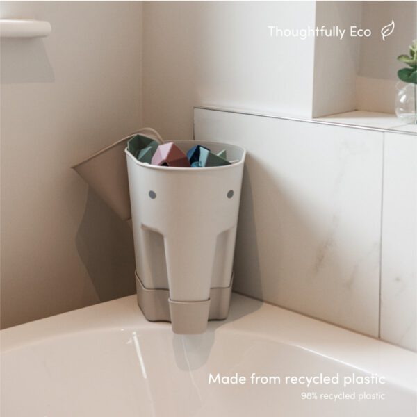 Shnuggle Ellie badspeelgoeddroogcontainer taupe - Afbeelding 3