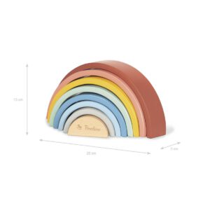 Houten regenboog 'Ruby' - Afbeelding 2