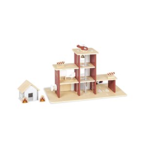 Brandweerkazerne 'Ben' incl. accessoires - Afbeelding 3