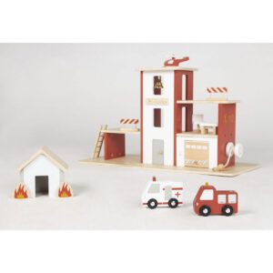 Brandweerkazerne 'Ben' incl. accessoires - Afbeelding 4