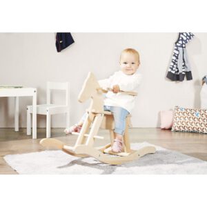 Pinolino Kinderträume Hobbelpaard 'Pinolino' met ring - Afbeelding 10