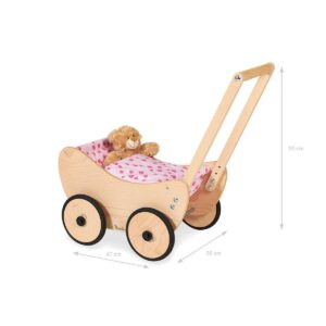 Poppenwagen 'Trixi', 2 delen - Afbeelding 2