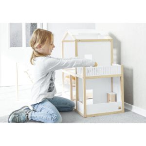 Poppenhuis 'Ida', wit - Afbeelding 6