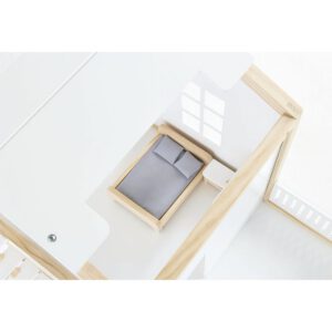 Poppenhuis 'Ida', wit - Afbeelding 5