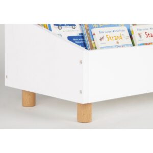 Kinderboekenplank 'Ando', wit - Afbeelding 4