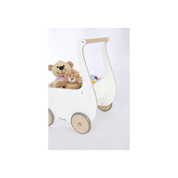 Poppenwagen 'Mette', wit - Afbeelding 6