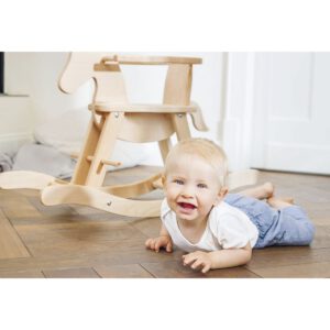 Pinolino Kinderträume Hobbelpaard 'Pinolino' met ring - Afbeelding 11