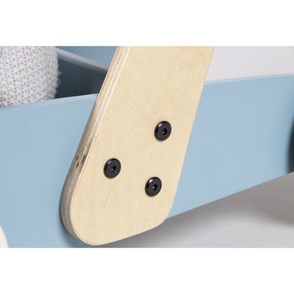 Pinolino Kinderträume Houten loopwagen 'Fiete', blauw - Afbeelding 3