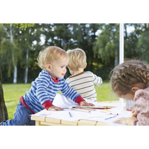 Kinderpicknickbank 'Nicki 6-Eck' naturel - Afbeelding 3