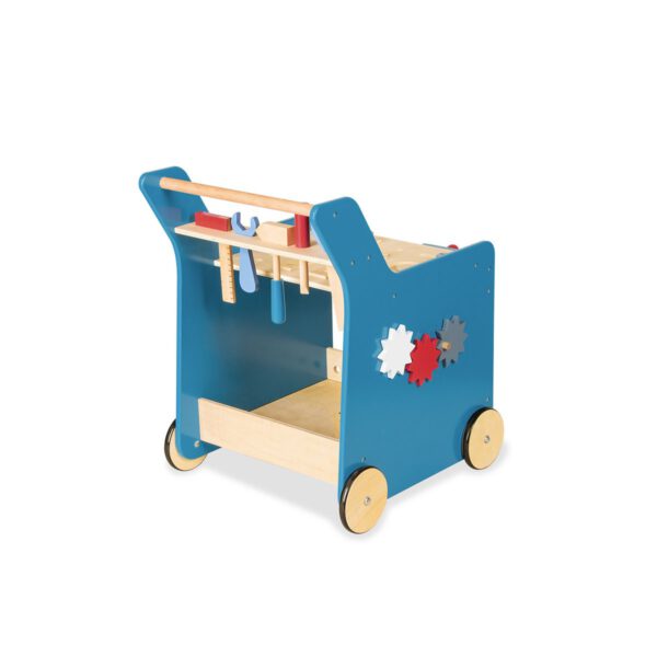 Gereedschapswagen 'Kalle', blauw - Afbeelding 3