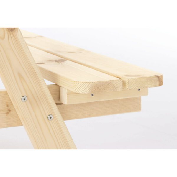 Kinderpicknickbank 'Nicki für 4 Maxi' naturel - Afbeelding 4