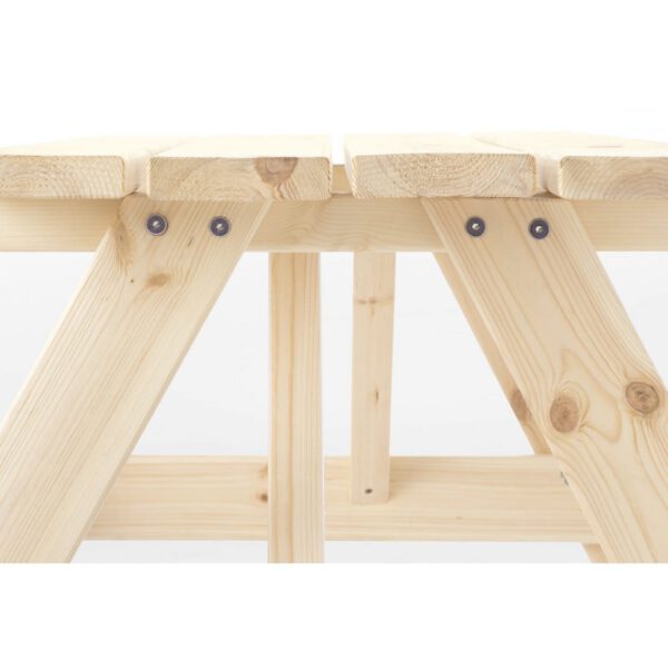 Kinderpicknickbank 'Nicki für 4 Maxi' naturel - Afbeelding 5
